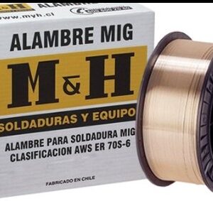 ALAMBRE SOLIDO MIG MYH 70S-6 1.0MM X15K