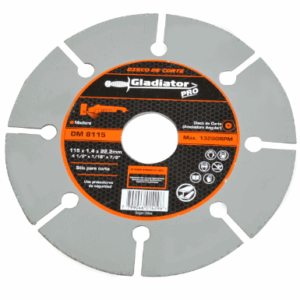 DISCO CORTE PARA MADERA 4 1/2" DM 8115 GLADIATOR