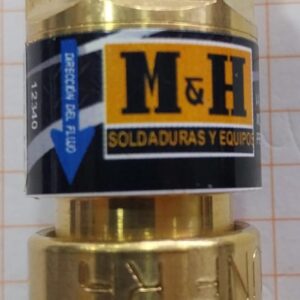 VALVULA ANTIRRETROCESO SOPLETE OXIG 188SHTR