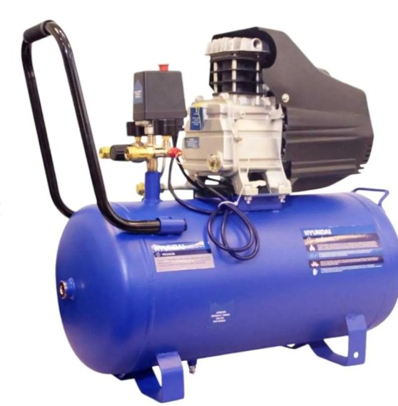 Compresor De Aire Monofásico Hyundai 2HP 50L - Imagen 2